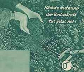 Wolf-Ger&auml;te - "H&ouml;chste Nutzung der Bodenkraft tut jetzt not!"