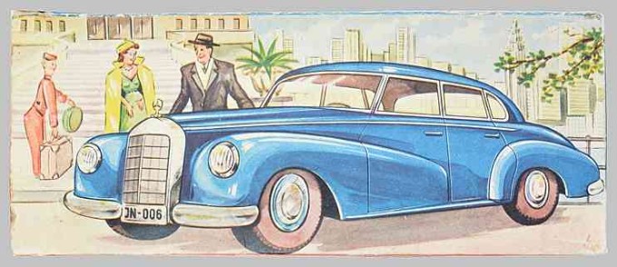 Mercedes 300 ("M 300 Friction") der Firma Josef Neuhierl aus F&uuml;rth (JNF)