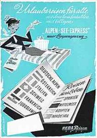 Reba-Reisen - "Urlaubsreisen f&uuml;r alle" 1955